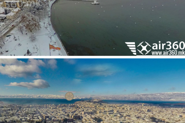 Охрид во зима 360 вирутелни панорами